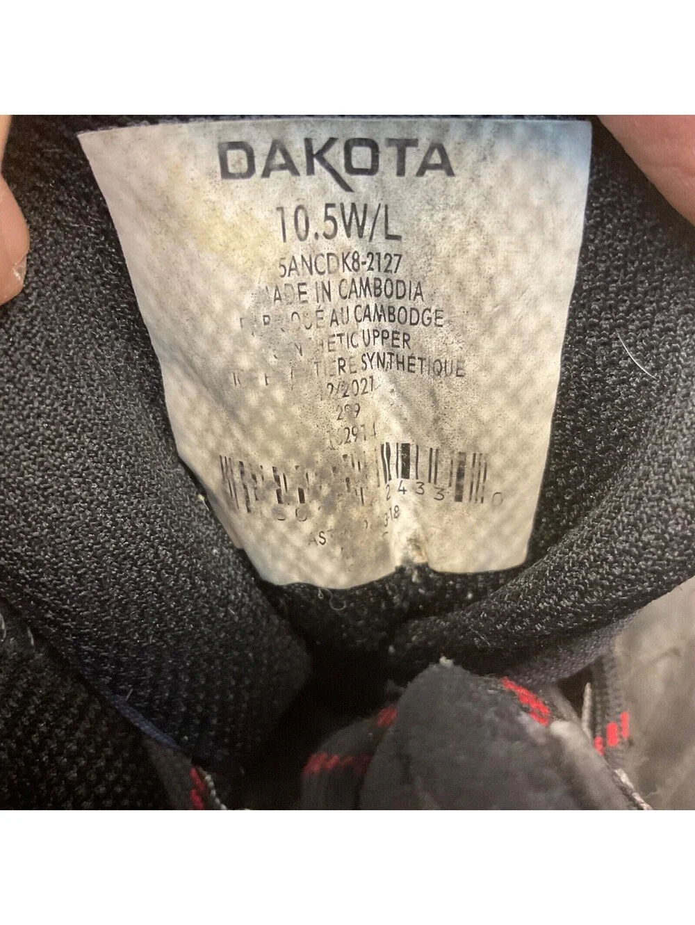 Dakota Men's 2127 Steel Toe Steel Plate WP Mid-Cut Safety Hiking Boots 10.5W/L